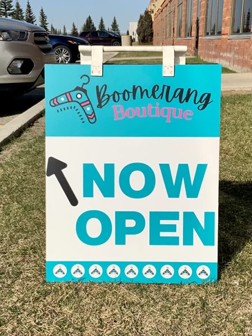 Want more walk-ins make your storefront stand out with A-Frame signs!