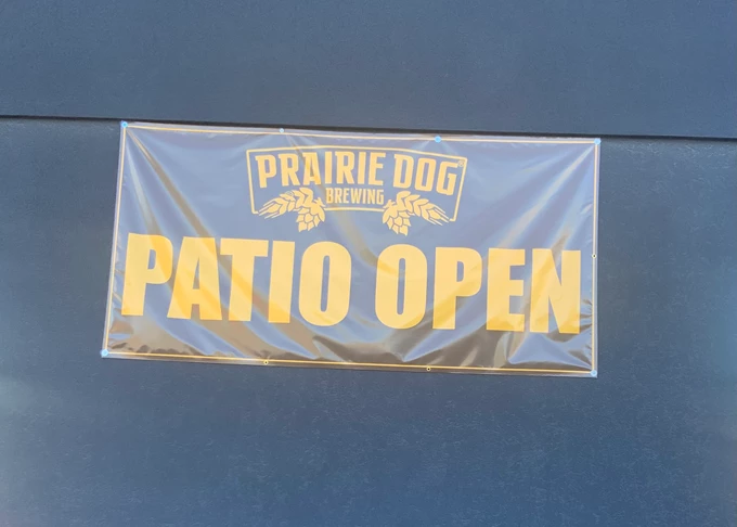 Summer time = Patio time - let your customers know your patio is open
