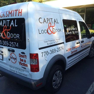 Vehicle Wrap for Capital Lock Acworth, GA